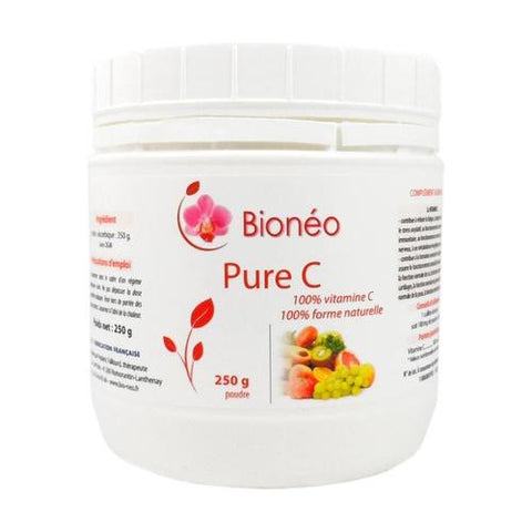 Vitamine C naturelle Poudre - pot 250 g - Bioneo - Boutique Pleine-Forme
