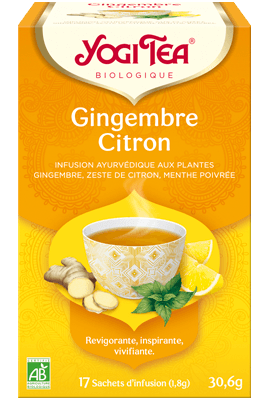 Infusión Jengibre Limón-17 sobres-Yogi Tea