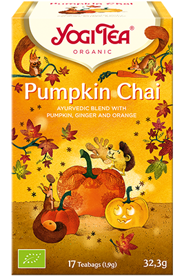 Infusión de calabaza chai-17 sobres-Yogi Tea