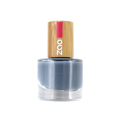 Vernis à ongles 670 Bleu gris-8ml-Zao makeup - Boutique Pleine-Forme