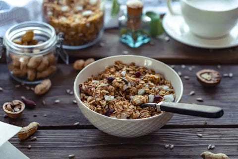 Recette bol énergétique du petit déjeuner.