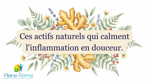 Ces actifs naturels qui calment l'inflammation en douceur.
