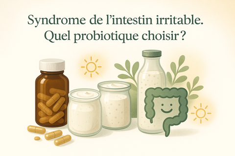image d'illustration du blog syndrome de l'intestin irritable, quel probiotique choisir?