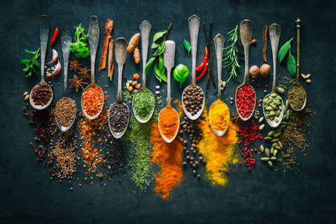 Aromates, condiments et épices