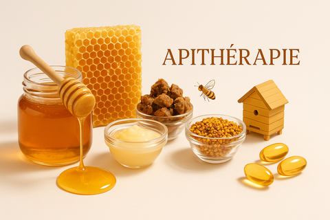 Les Produits de la ruche-Apithérapie