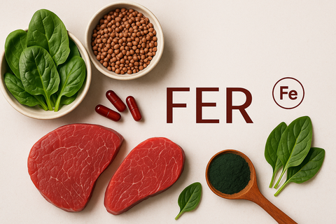Compléments alimentaires Fer