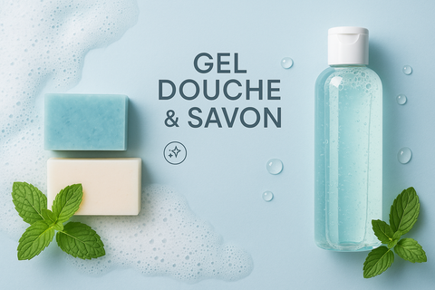 Gel douche et savon