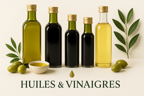 Huiles et vinaigres