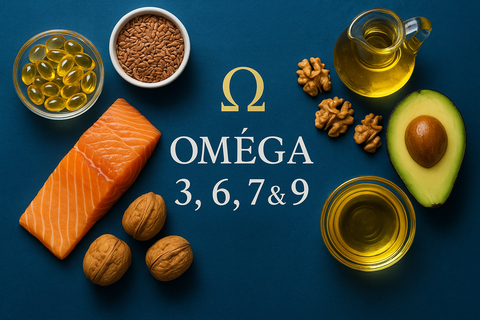 Oméga 3, 6, 7 et 9 : Les acides gras essentiels pour votre santé