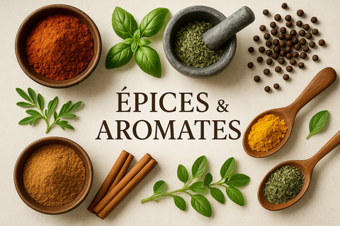 Aromates, condiments et épices