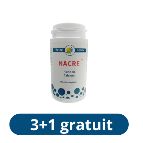 Nacre + source de calcium-60 gélules-Pleine Forme®