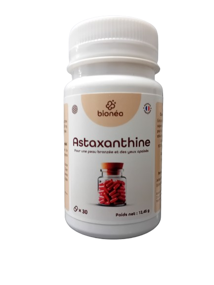 Astaxanthine-8mg-30 gélules-Bionéo, nouvelle étiquette