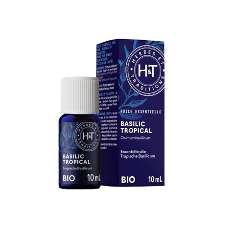 Basilic Tropical bio-10ml-Herbes et traditions