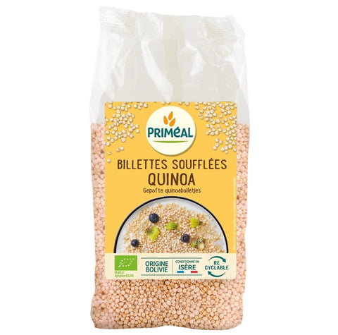 Billettes de Quinoa soufflées Bio-100g-Priméal