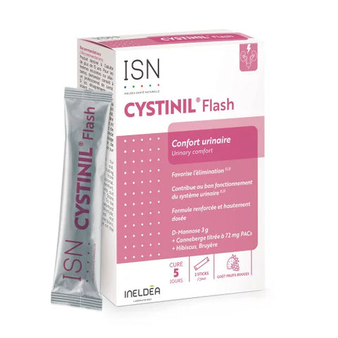 CYSTINIL FLASH cure de 5 jours-10 sticks-ISN