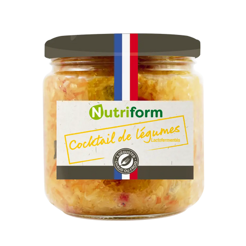 Cocktail de légumes lactofermentés-380g-Nutriform