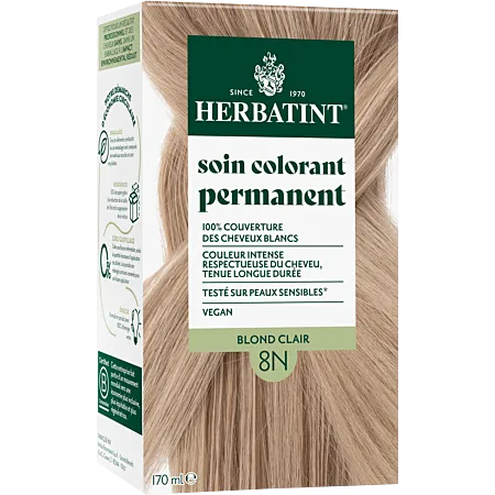 Coloration Blond Clair-8N-170ml-Herbatint