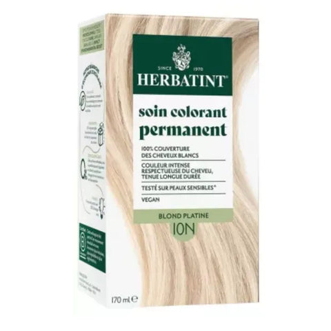 Coloration Blond Platine-10N-170ml-Herbatint