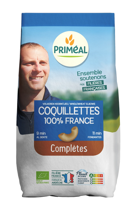 Coquillettes complètes Bio-500g-Priméal