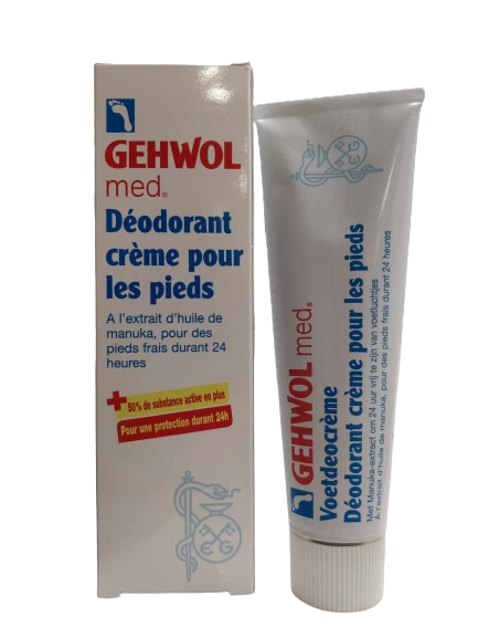 Déodorant crème pour les pieds-75ml-Gehwol