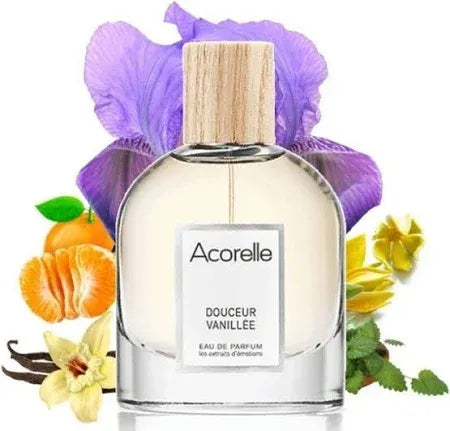 Eau de Parfum douceur vanillé BIO-50ml-Acorelle