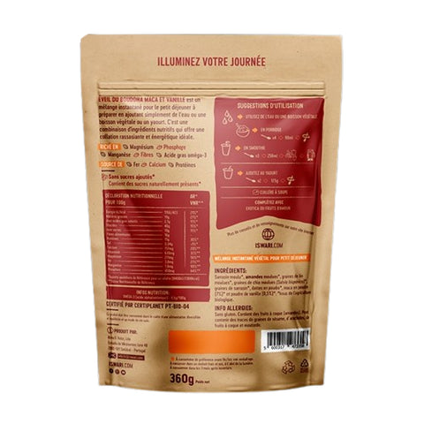 Éveil du Bouddha Maca Vanille-360g-Iswari