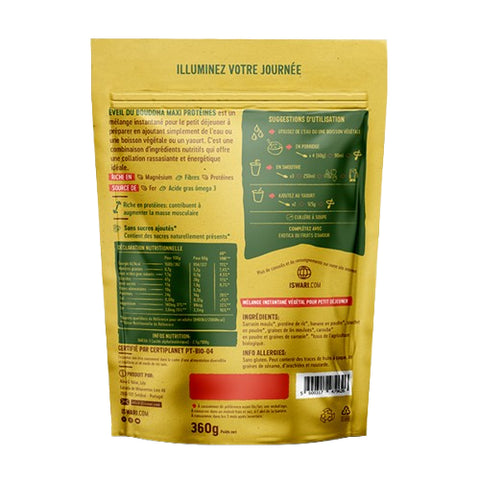 Éveil du Bouddha Maxi Protéines 360g – Iswari