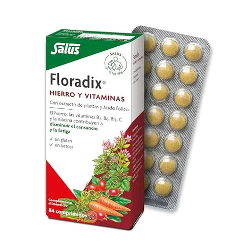 Floradix Fer + Plantes Salus - 84 comprimés