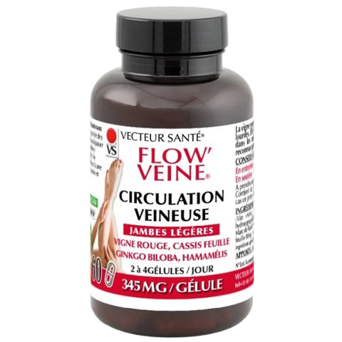 Flow'veine Bio circulation veineuse-60 gélules-Vecteur santé