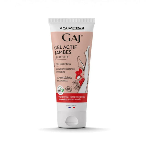 Retrouvez légèreté et confort au quotidien avec le&nbsp;GAJ Gel Actif Jambes Bio 100ml d'Aquasilice
