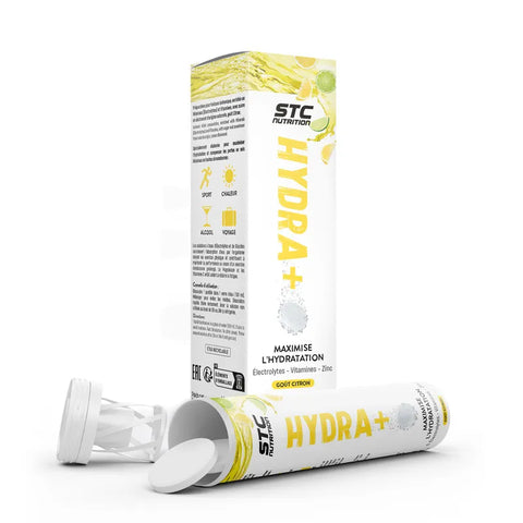 HYDRA+ 20 Pastilles Effervescentes STC Nutrition – Hydratation