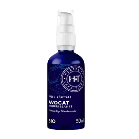 Huile d'avocat bio-50ml-Herbes et Traditions