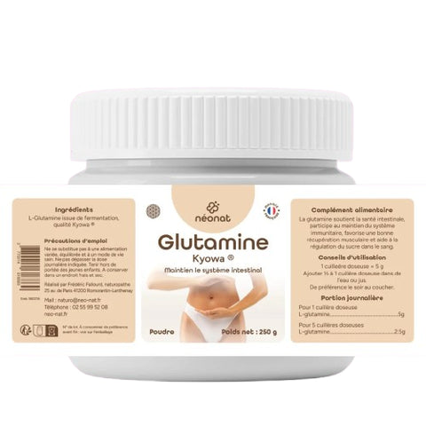 L-Glutamine Kyowa en Poudre 250g-Néonat