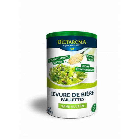 Levure de bière Bio en paillettes-175g-Dietaroma