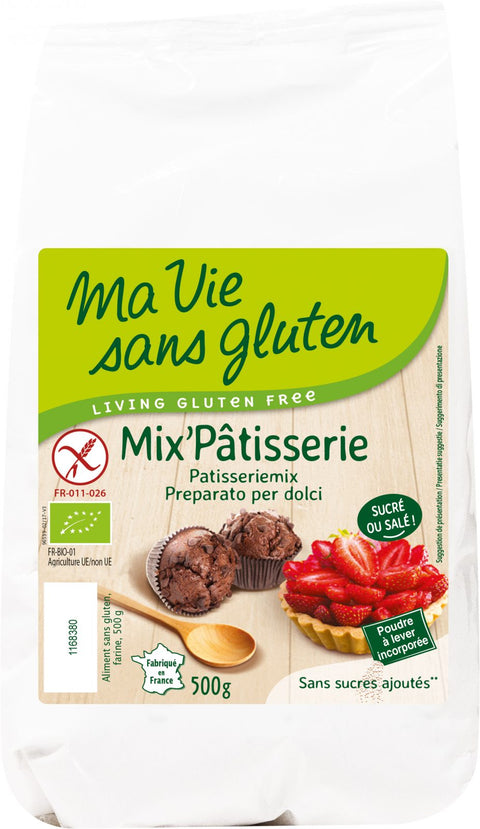 Mix'Pâtisserie bio-500g-Ma vie sans gluten