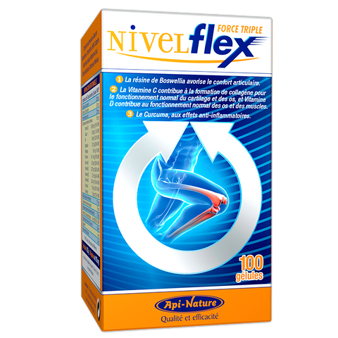 Nivelflex-100 gélules végétales-Api Nature