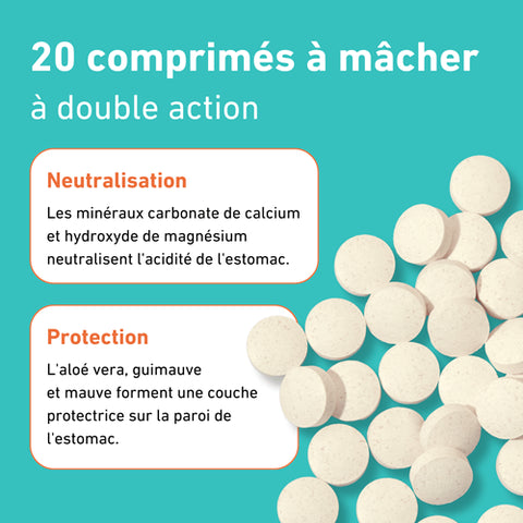 Pura-Acid Pro®-20 Comprimés à Mâcher-Purasana