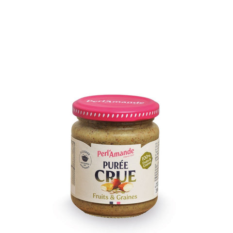 Purée crue 7 fruits secs et graines Bio-200g-Perl'Amande