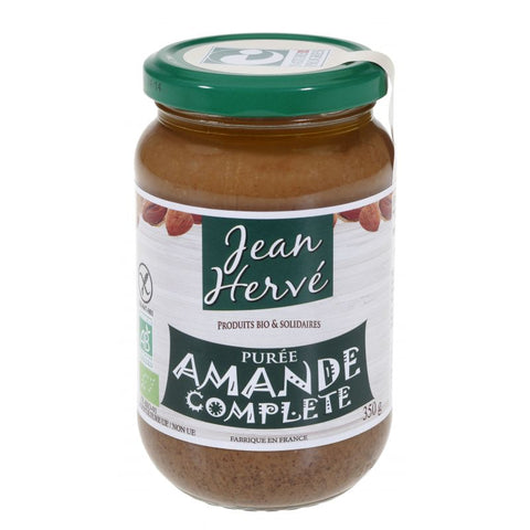 Purée d'Amande complète Bio-350g-Jean Hervé