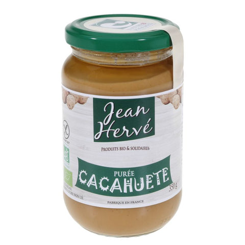 Purée de Cacahuète Bio-350g-Jean Hervé