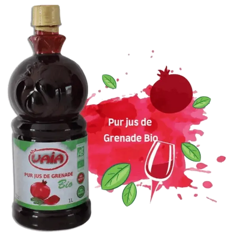 Pur jus de Grenade Bio-1l-Vaia