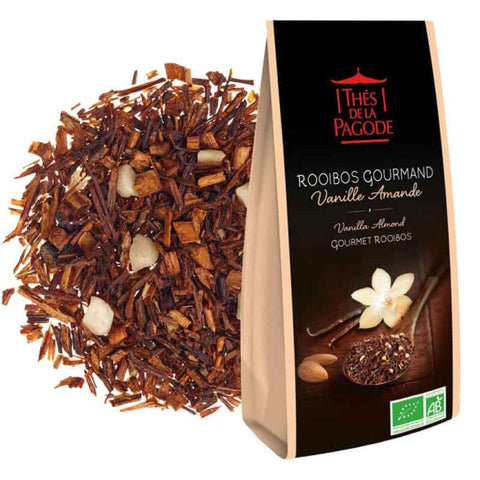 Rooibos gourmand Vanille Amande Bio-100g-Thés de la Pagode