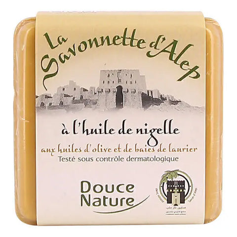 Savon d'Alep à l'huile de Nigelle-100g-Douce nature