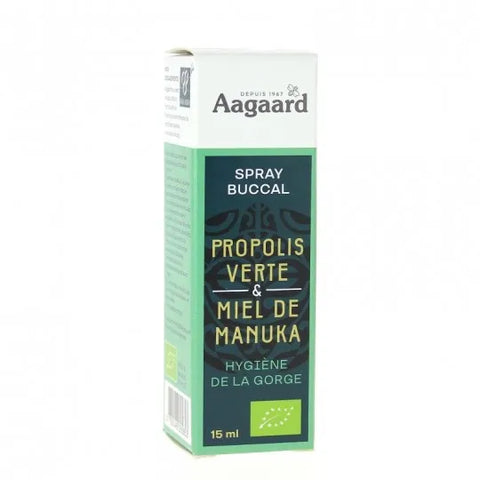 Spray Propolis verte et miel de Manuka-15ml-Aagaard