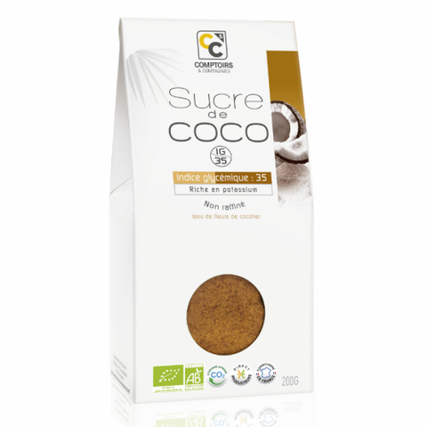 Sucre de Coco Bio-200g-Comptoirs et Compagnies