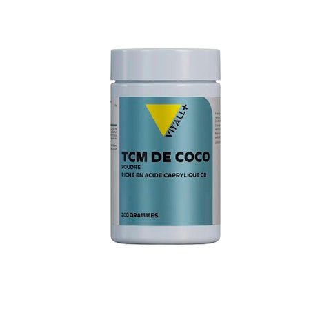 Offrez à votre cerveau et à votre métabolisme un carburant d'exception avec le&nbsp;TCM de Coco Poudre 200g de Vit'all+