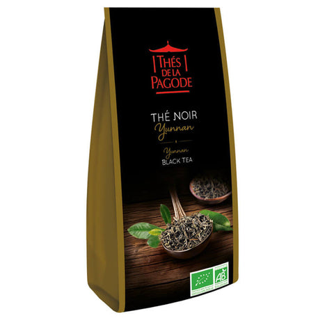 Thé Noir Yunnan Bio-100g-Thés de la Pagode