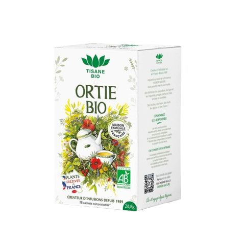 Tisane Ortie Bio France 18 Sachets – Romon Nature