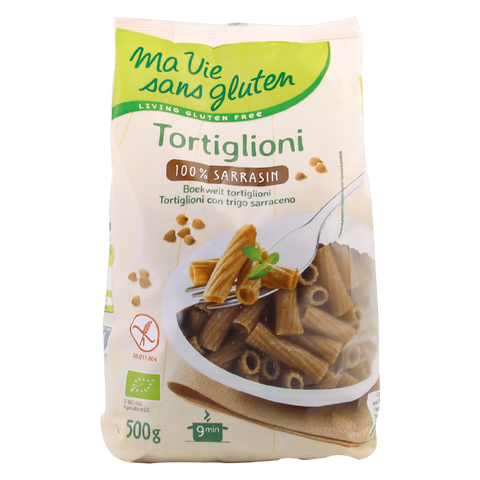 Tortiglioni SANS GLUTEN au sarrasin-500g-Ma vie sans gluten