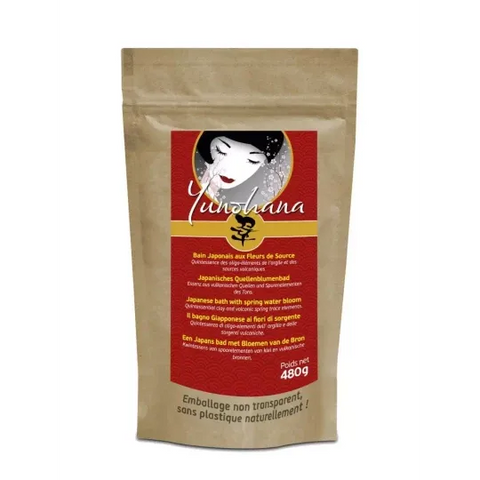 Sels de Bain Yunohana 480 g Écoidées", "Bain thermal japonais 1 kg

